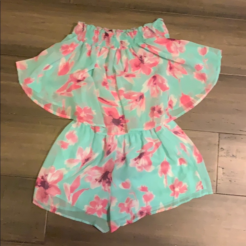 Off the shoulder romper